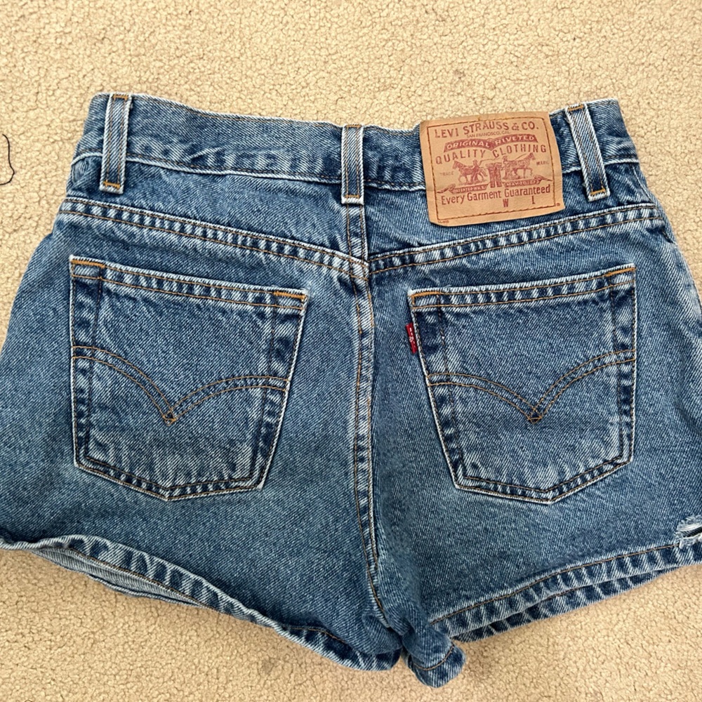 Levi denim shorts